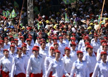 7 de Setembro: 45 mil pessoas acompanham desfile em Brasília