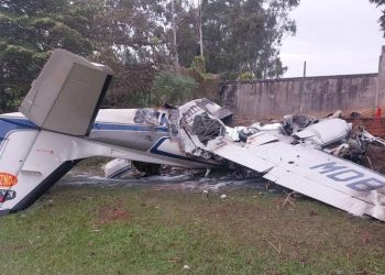 Queda de monomotor deixa dois mortos em Marília, interior de São Paulo