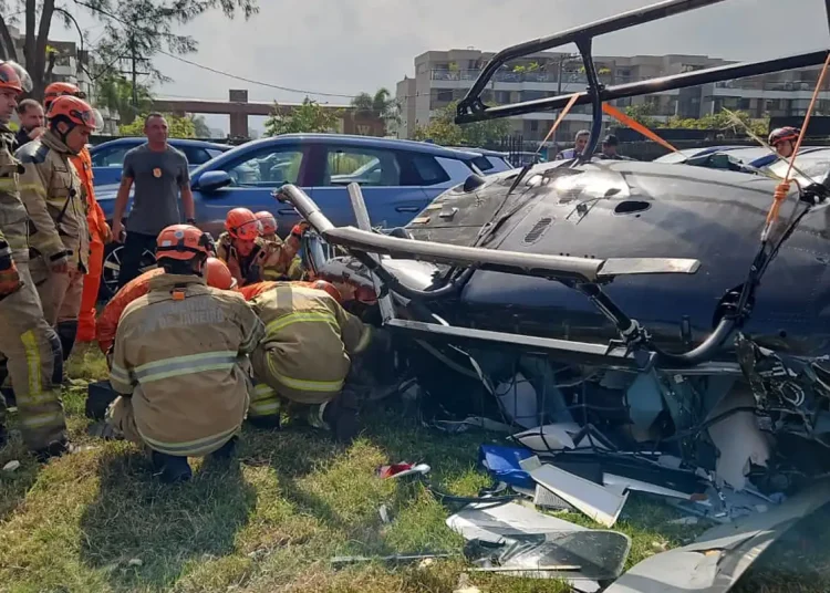 Anac investiga se helicóptero que colidiu fazia transporte clandestino