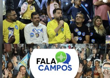 GRUPO DE WLADIMIR E BRUNO DAUAIRE REUNI CENTENAS DE PESSOAS EM COMÍCIO LOTADO NO PQ ELDORADO