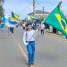 Escolas e bandas municipais conduzem celebração cívica em Farol de São Tomé