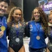 Flávia Saraiva e Rebeca Andrade garantem dobradinha do Brasil na trave